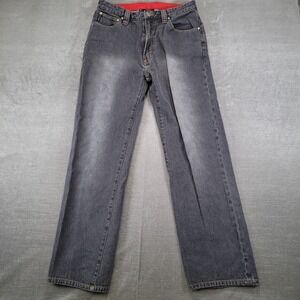 Atticus Mens Size 32 Gray Faded Denim Jeans Y2K Skater Baggy Straight Leg Pant
